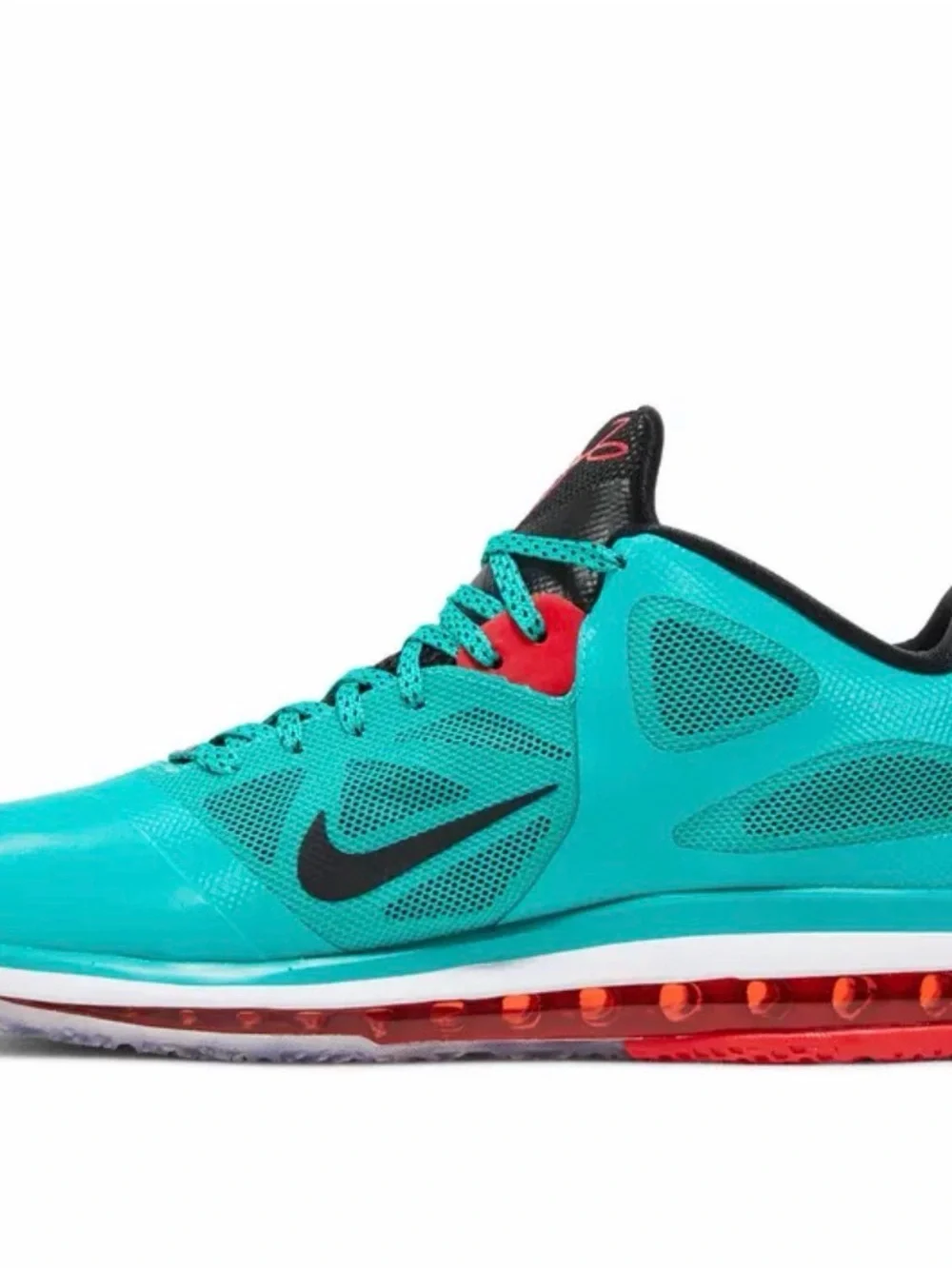 Nike Lebron IX 9 Low New Green Liverpool Men Basketball Shoe PE Rare XI Sz 12